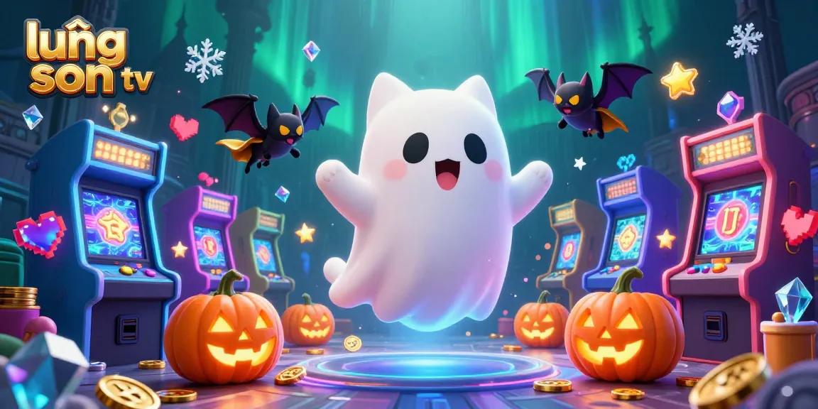 Experience immersive gaming with lương sơn tv features featuring spooky characters and vibrant casino décor.