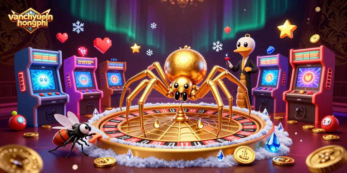 Experience thrilling bets with vanchuyenhoangphi in a colorful casino-inspired 3D scene.