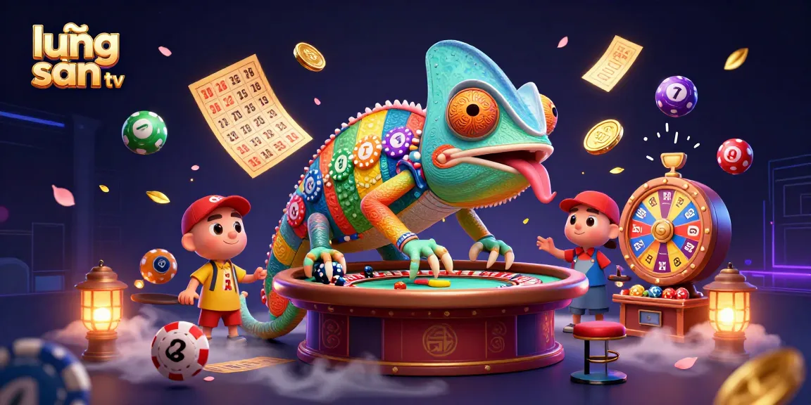 Experience the excitement of lương sơn tv as the vibrant casino scene unfolds with animated characters and dynamic elements.