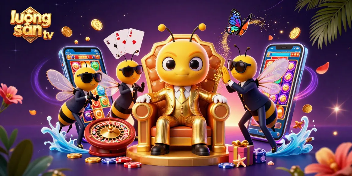Engage with lương sơn tv's vibrant online casino scene featuring a bumblebee mob boss and thrilling game elements.