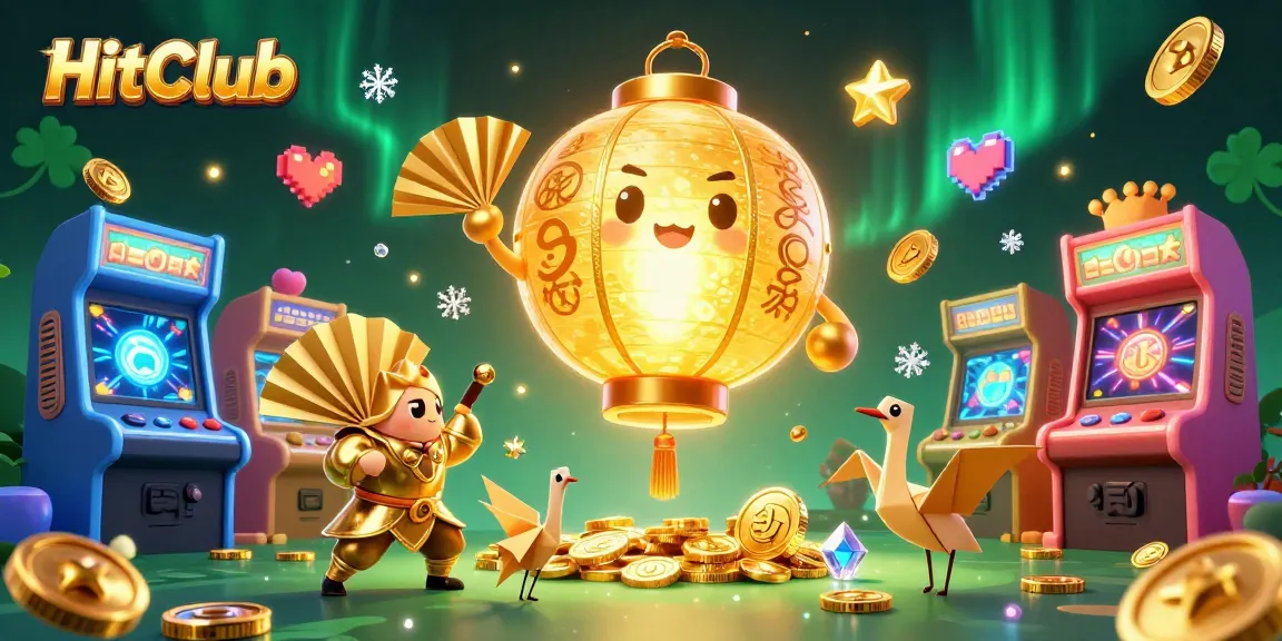 Engage in the magic of HitClub with vibrant casino games amidst enchanting spirits.