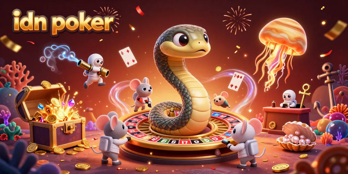 Mainkan idn poker dalam suasana warna-warni dengan karakter unik yang mengejutkan!