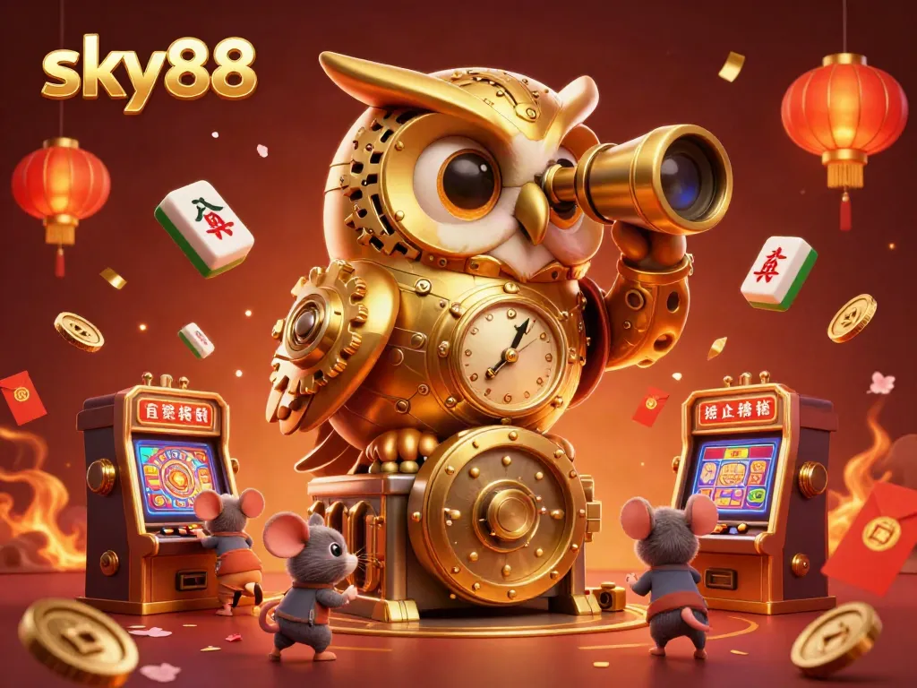 Play thrilling casino games at sky88 with engaging characters and a vibrant atmosphere.