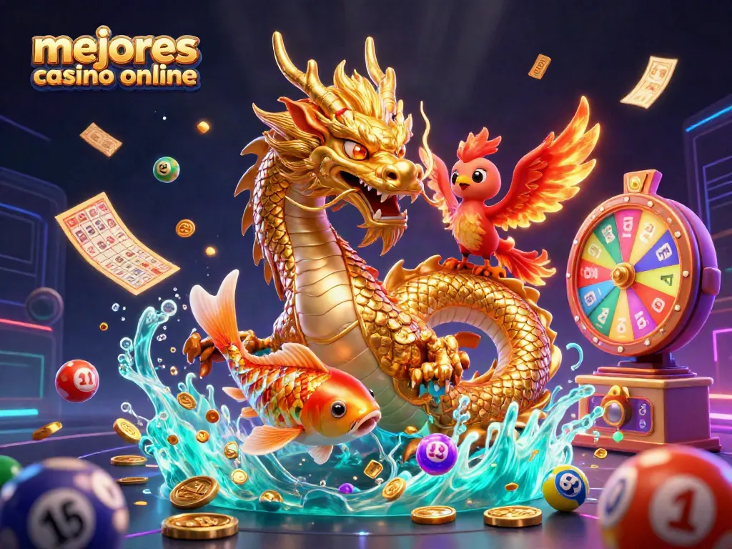 Juego en los mejores casinos online con la energía del dragón dorado y la fortuna que traen los símbolos