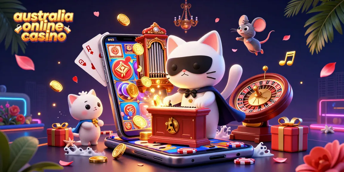 Experience the thrill at australia online casino with captivating 3D visuals and dynamic gaming elements.
