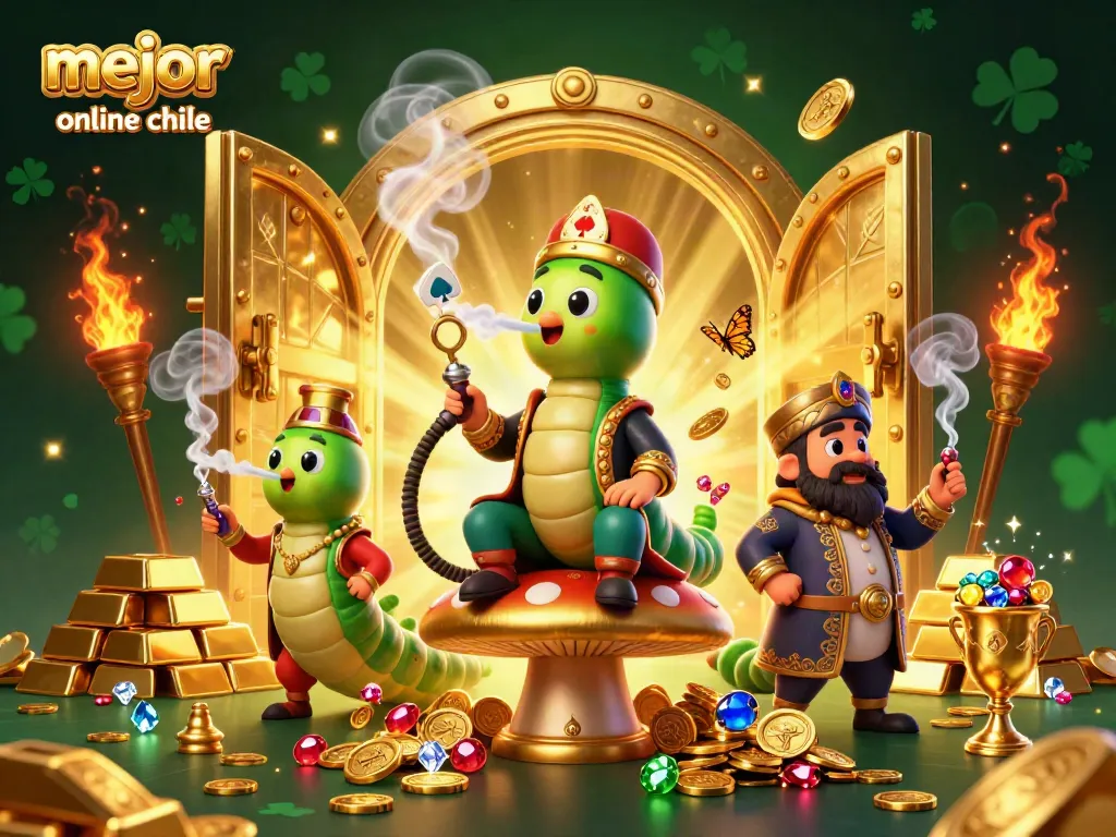 Disfruta del mejor casino online Chile con una escena vibrante y llena de emoción en 3D.