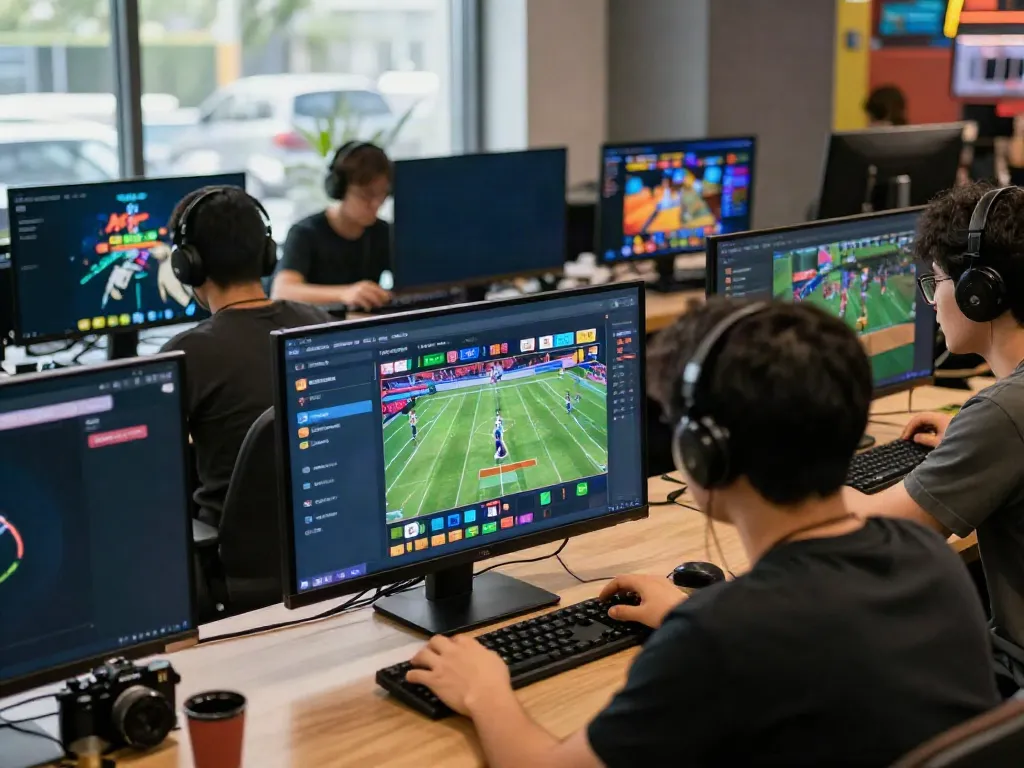 Exciting online gaming scene at https://man88.hair/ showcasing diverse sports betting and casino games.