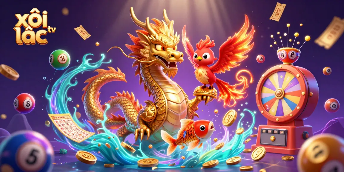 Experience the thrill of xôi lạc tv with dynamic lottery elements and a dazzling underwater scene.